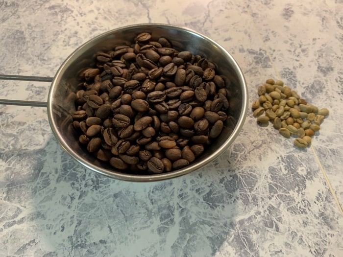 コーヒー豆　自家焙煎